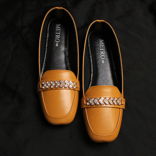 Beads Chain Buckle Loafer - MOB 
