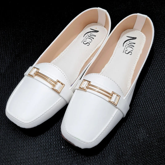 White Chic Loafers - MOB 